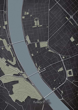 Budapest Downtown Map