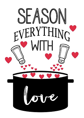 KITCHEN SEASON LOVE RED