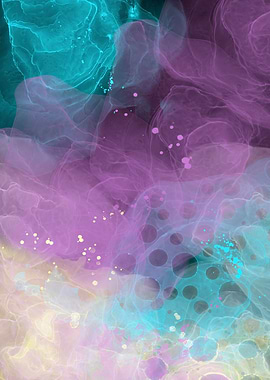 Alcohol Ink Paint No 18