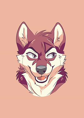 Anime Fox Portrait