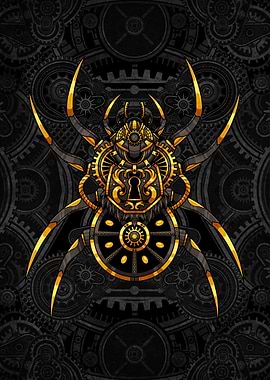 Steampunk Spider