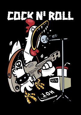 Rock n Roll Rooster