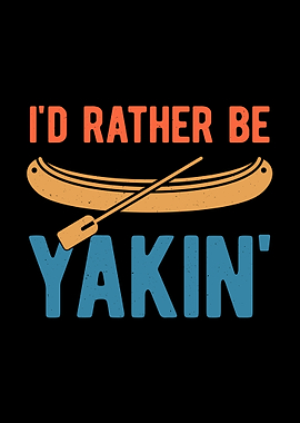 Kayaking Funny Kayaker