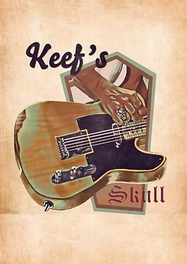 Keith Retro Guitar