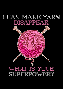 i can make yarn disappear