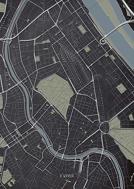 Vienna Downtown Map