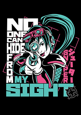 Anime Sniper girl Gamer