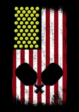 US Flag Pickleball
