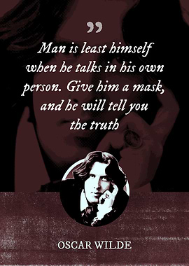 Man is least himself when