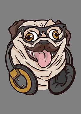 HIPSTER PUG