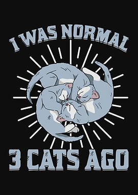 Cat Mom 3 Kitten Design