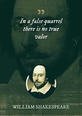 In a false quarrel there