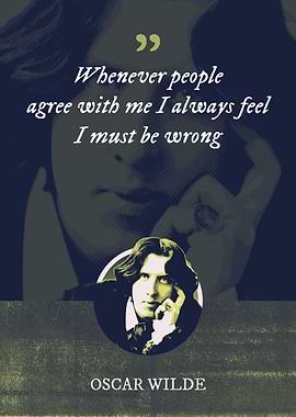 Whenever people agree with