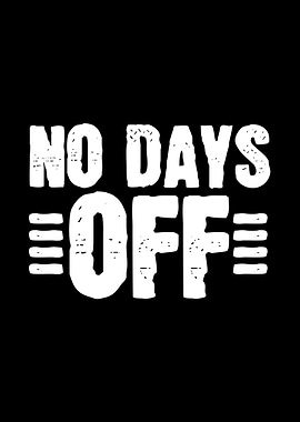 No Days Off Workout Fitnes