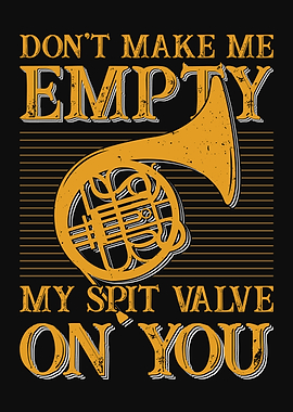 Funny French Horn Design