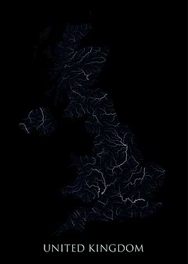 UK river network