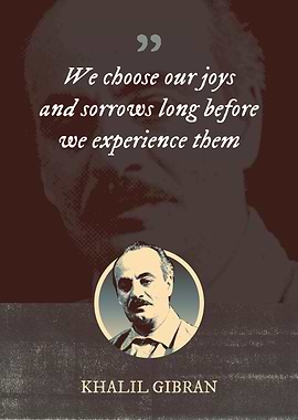 We choose our joys and