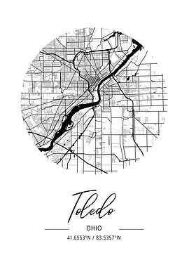 Toledo Area City Map