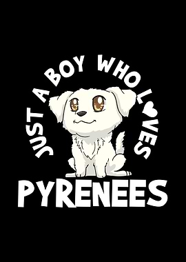 Pyrenees Dog Lover Kawaii