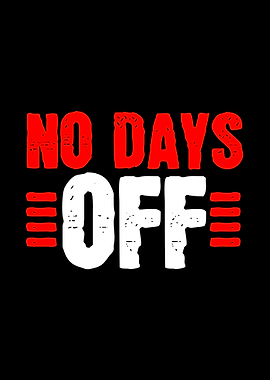 No Days Off Workout Fitnes
