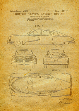 10 Tucker Automobile Pate