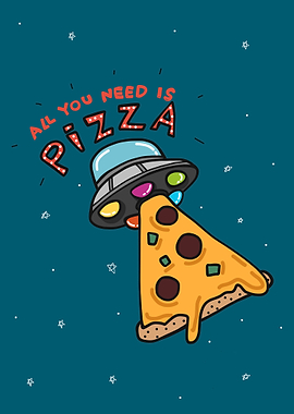 All you need is Pizza UFO