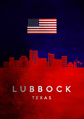 Lubbock Texas Skyline