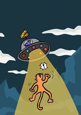 Alien rat kidnap cat