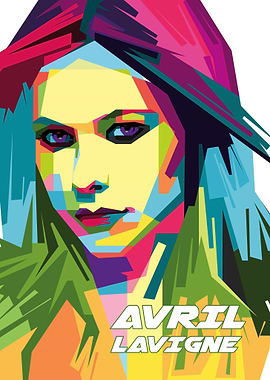 Avril Lavigne Pop Art