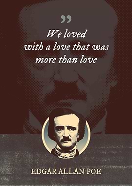 We loved with a love that