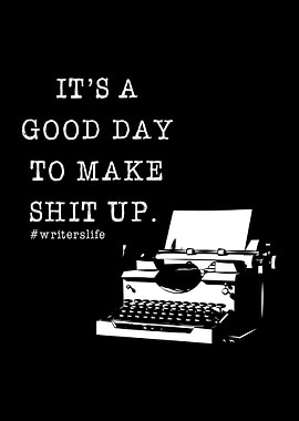 Writers Life Quote Decor