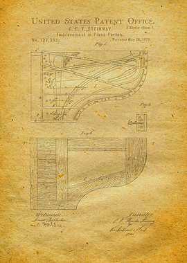 6 Steinway Piano Forte Pa