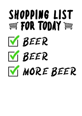 Shopping List For Today