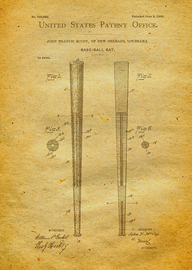 10 Baseball Bat Patent
