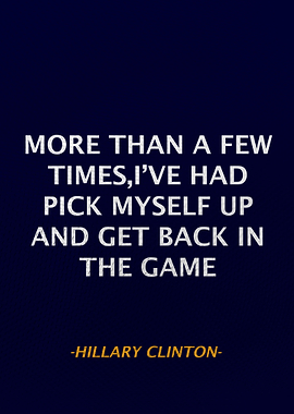 HIllary Clinton Qoute