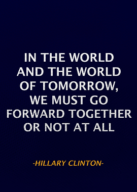 HIllary Clinton Qoute