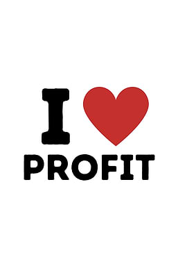 I Love Profit Simple Heart