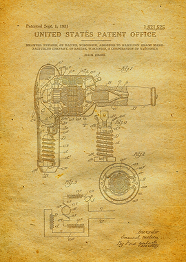 3 Hair Dryer Patent 1931