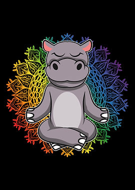 Hippo Africa Safari Yoga