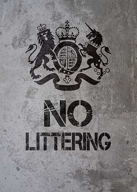 NO LITTERING BRITAIN
