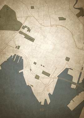 Oslo Downtown Map