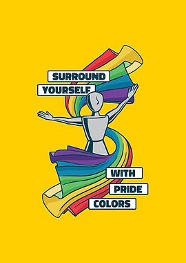 Pride Colours Aesthetic