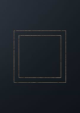 Gold Geometric Glyph