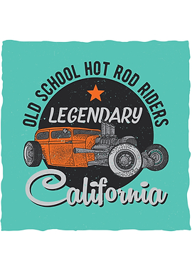 Old School Hot Rod Riders