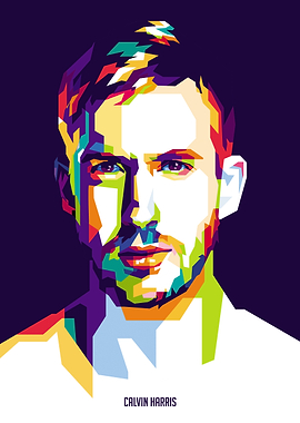 Calvin Harris Illustration
