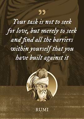 Your task is not to seek