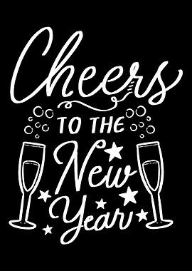 Cheers To New Year Holiday