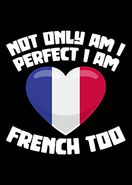 I am french France flag