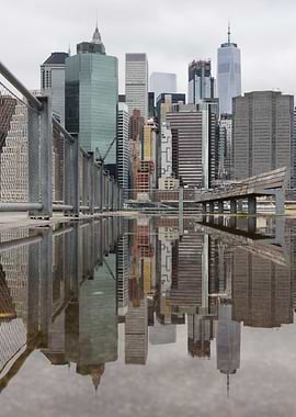 New York City reflection