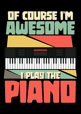 I play the piano pianist